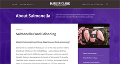 Desktop Screenshot of about-salmonella.com